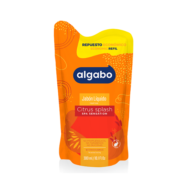 Algabo Jab Liq Sachet Citrus 300ml