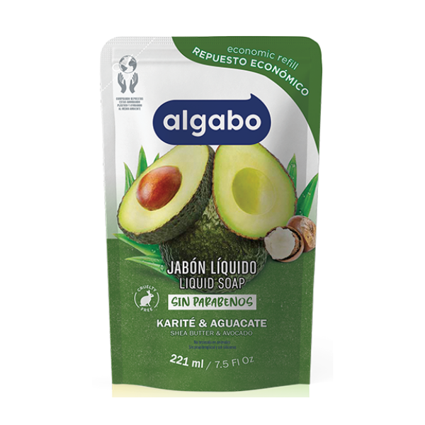 Algabo Jab Liq Sachet Karite Y Aguacate 220ml