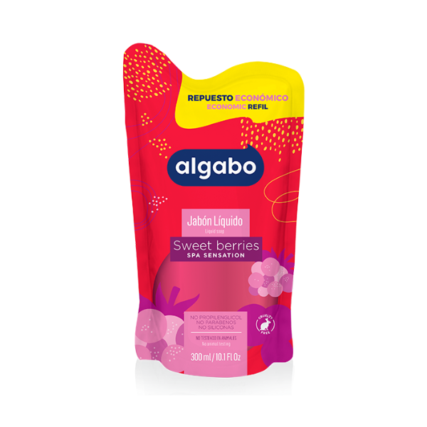 Algabo Jab Liq Sachet Sweet Berries 300ml