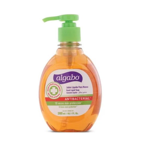 Algabo Jabon Liq Antibacterial 300ml