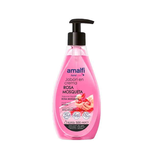 Amalfi Jabon Liq Rosa Mosq 500ml