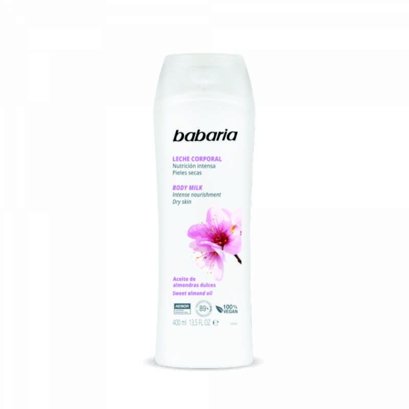Babaria Leche Corp Almendras Dulces 400ml