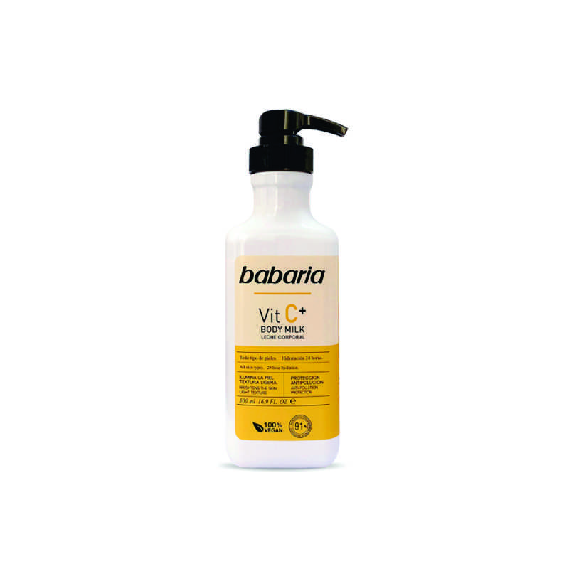 Babaria Leche Corp Vit C 500ml