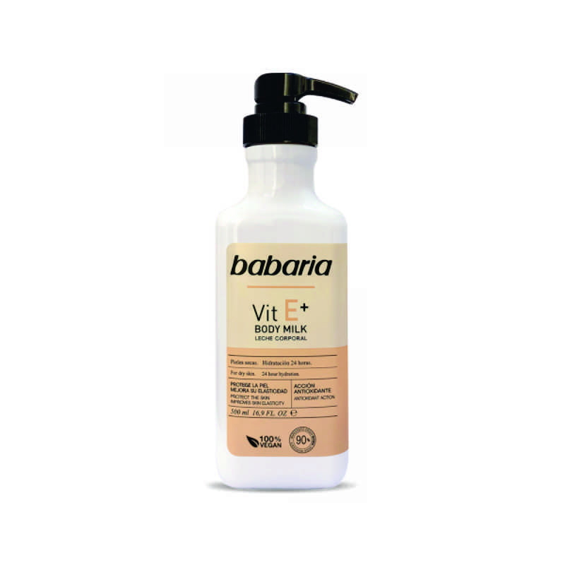 Babaria Leche Corp Vit E 500ml