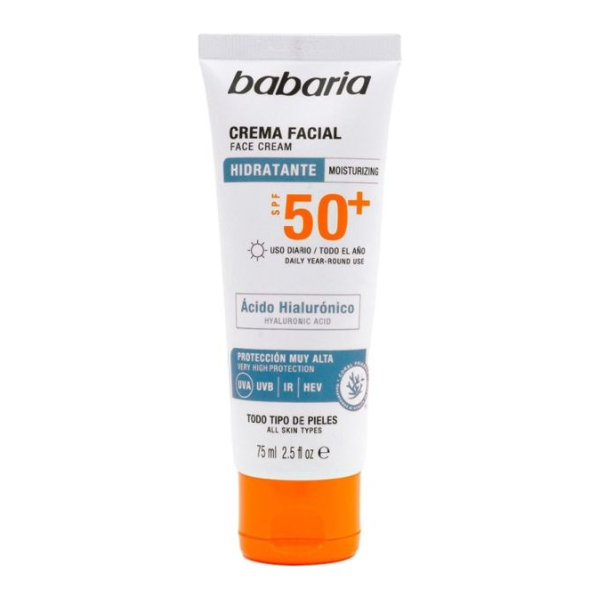 Babaria Cr Fac Ac Hialu Spf50 75ml
