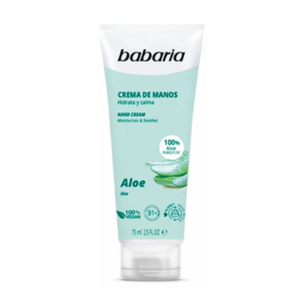 Babaria Cr P/ Manos Aloe 75ml