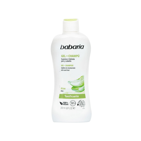 Babaria Gel+Sh Tonificante Aloe 200ml