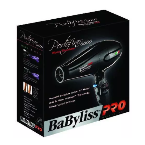 Babyliss Secador Nanotitanium 6600