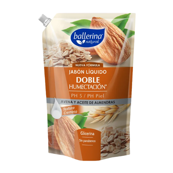 Ballerina Jabon Liq Avena 750ml