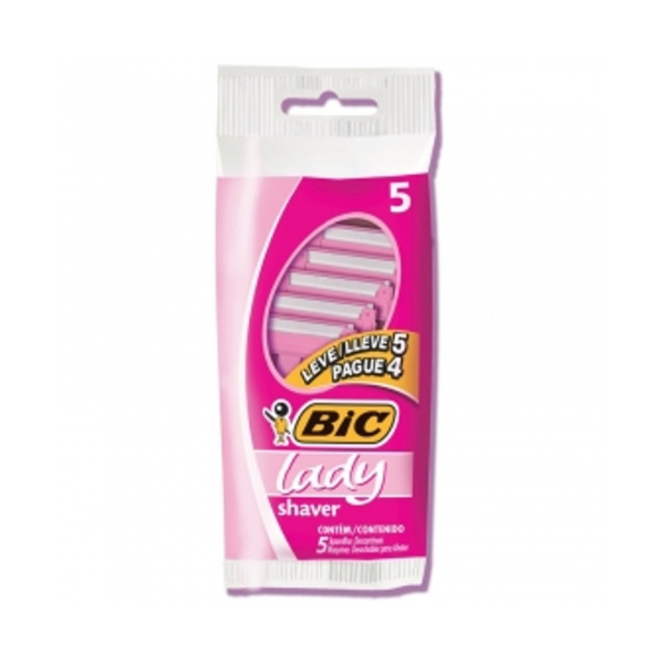Bic Set Maquina Afei Lady 5u