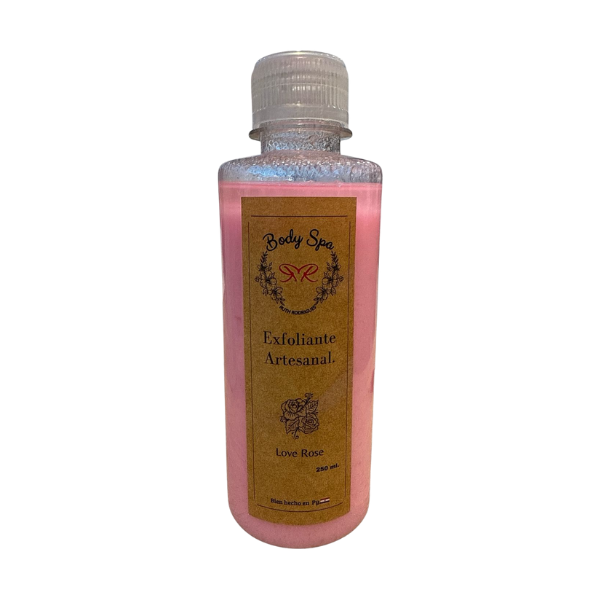 Body Spa Rr Exfoliante Artesanal Love 250ml