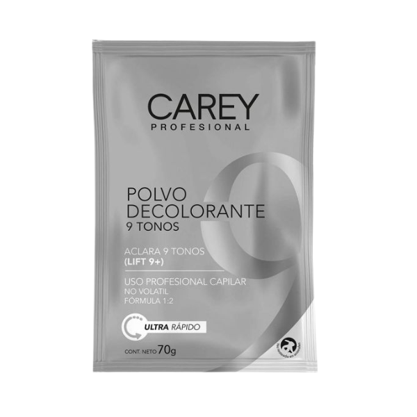 Carey Prof Polvo Decol 9tonos 70g