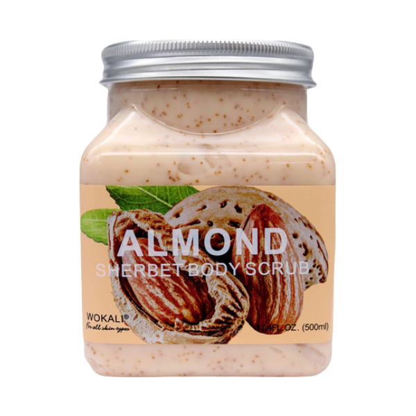 Wokali Exfol Corp Almond 500ml