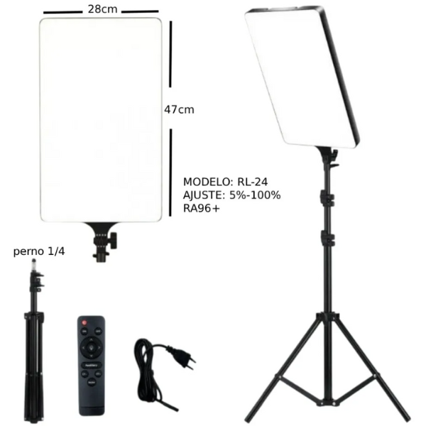 Panel Luz Led Gr Rl24 Ins692