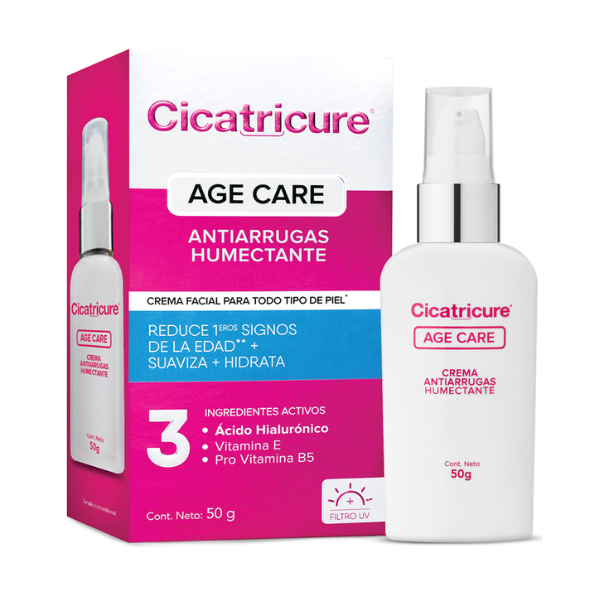 Cicatricure Cr Antiarrugas Humec 50g