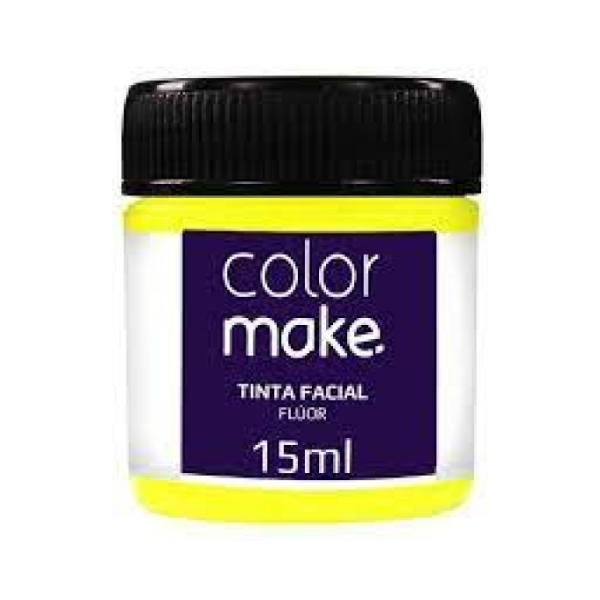 Colormake Tinta Fac Amarelo Fuor