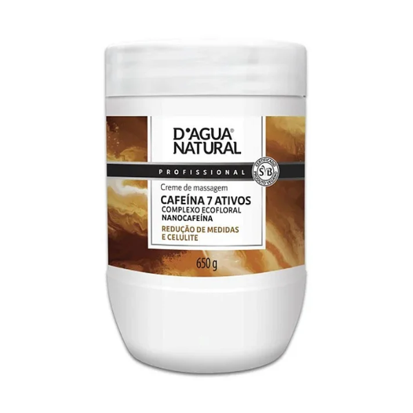 D'Agua Cr Mas Cafeina 650g