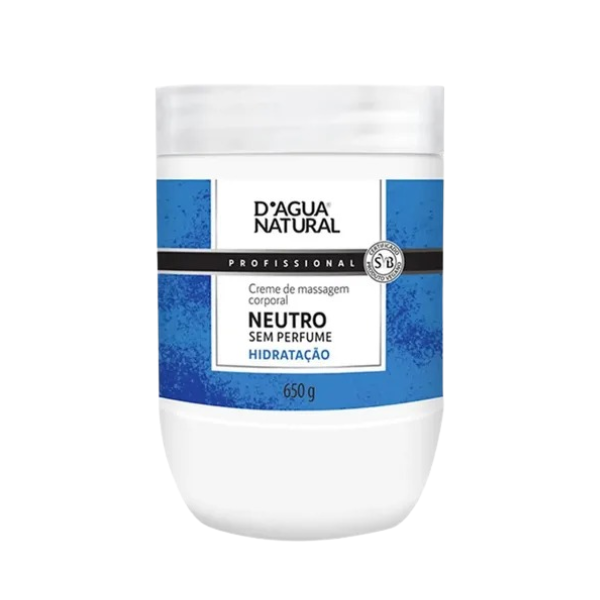 D'Agua Cr Mas Corp Neutro 650g