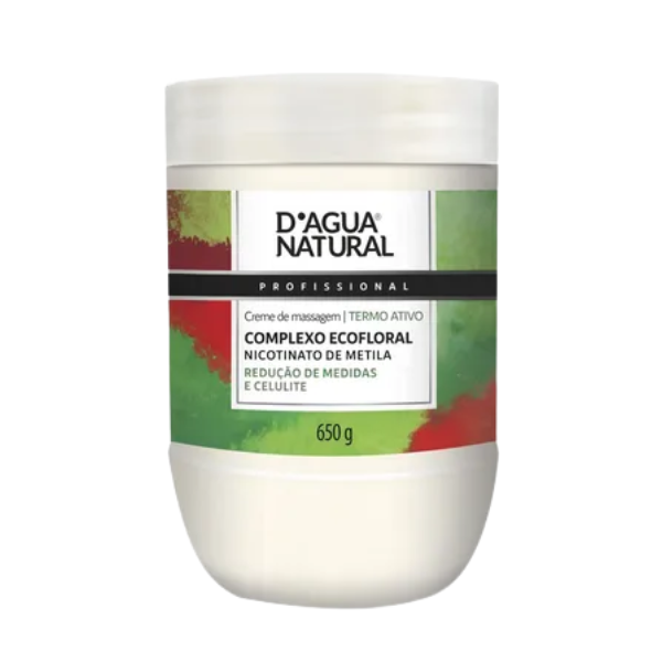 D'Agua Cr Masajes Termoterapia 650g