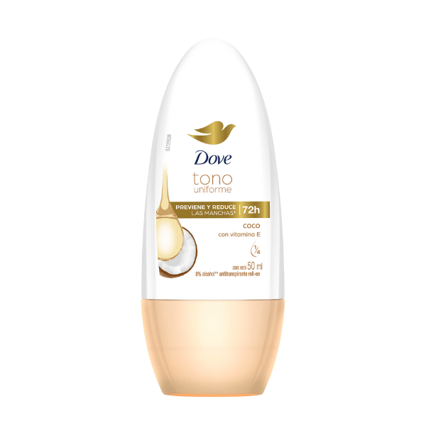 Dove Deo Rollon Tono Unif Coco 50ml