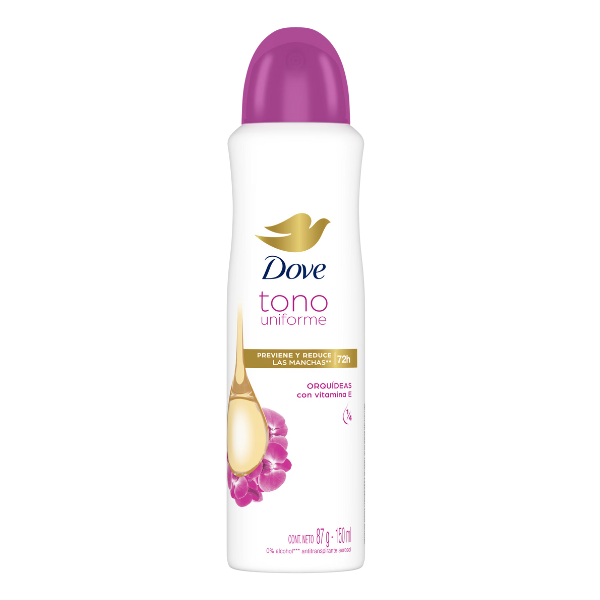 Dove Des Aer Tono Unif Orquideas 150ml