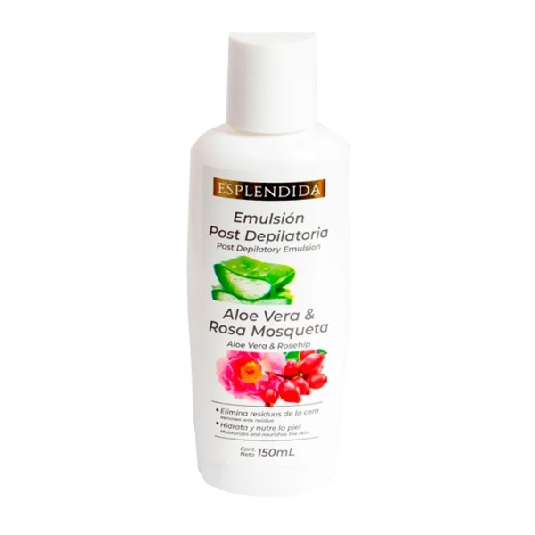 Esplendida Emulsion Post Depil Aloe/Rosa 150ml
