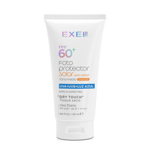 Exel Prot Tono Medium Fps60 Toque Seco 50ml