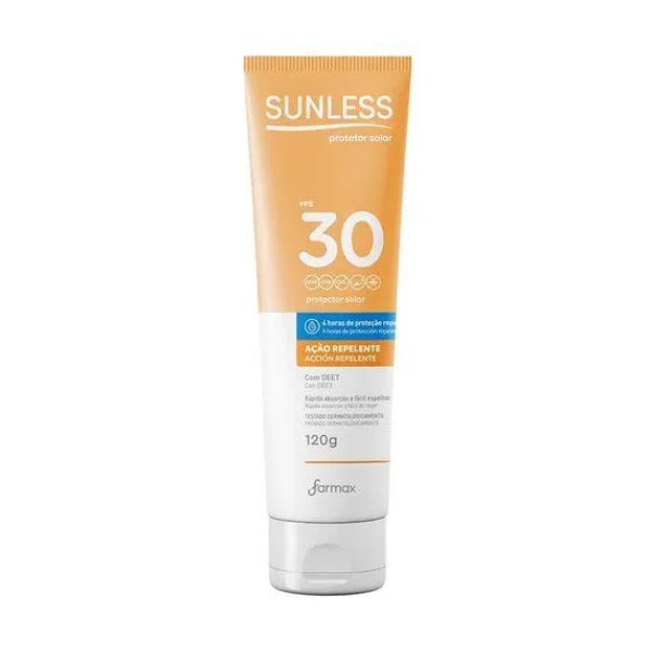 Sunless Prot Fps30 Repelente 120g