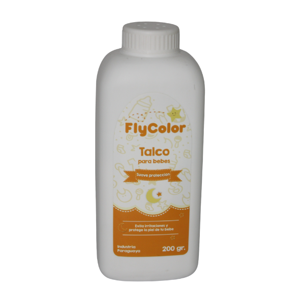 Flycolor Talco P/ Bebe Naranja 200g