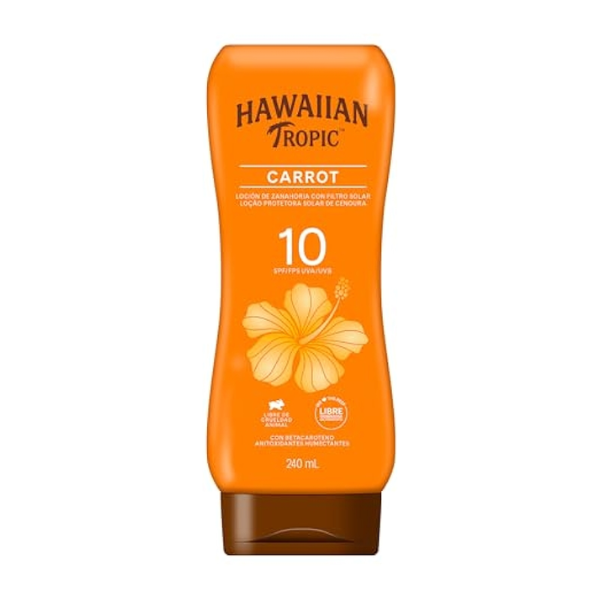 Hawaiian Prot Solar Carrot Spf10 240ml