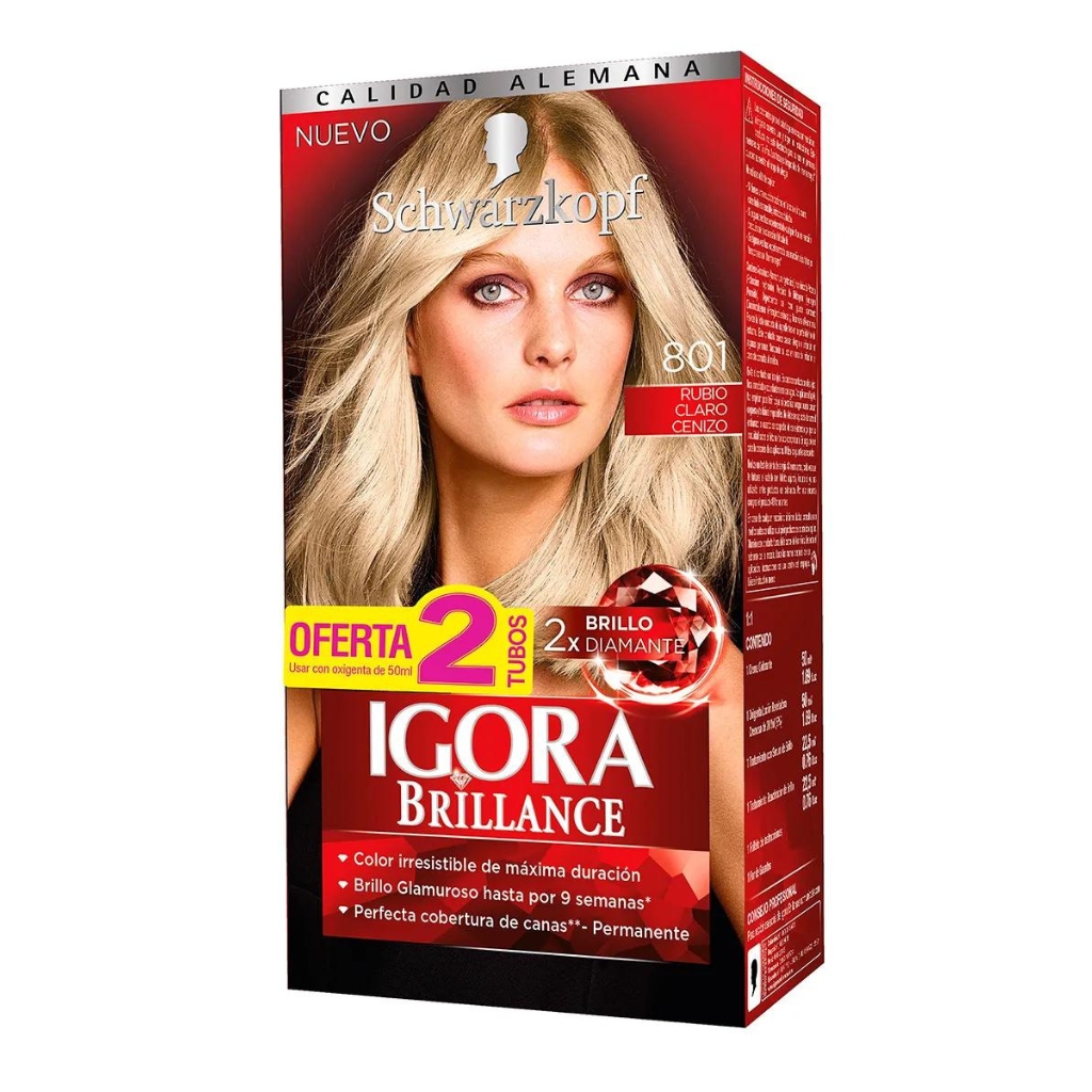 Igora Brillance Tinte Kit 801