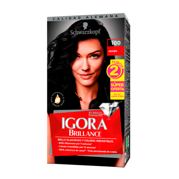 Igora Brillance Tinte Kit 100