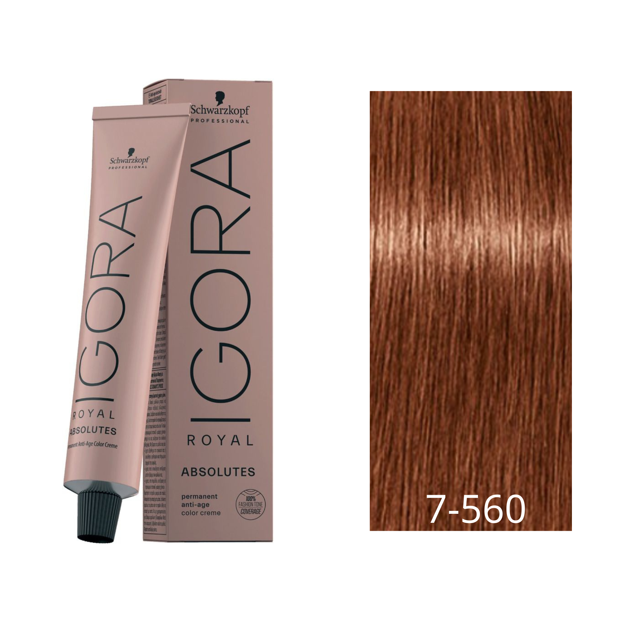 Igora Absolutes Tinte Pomo 60g 7-560