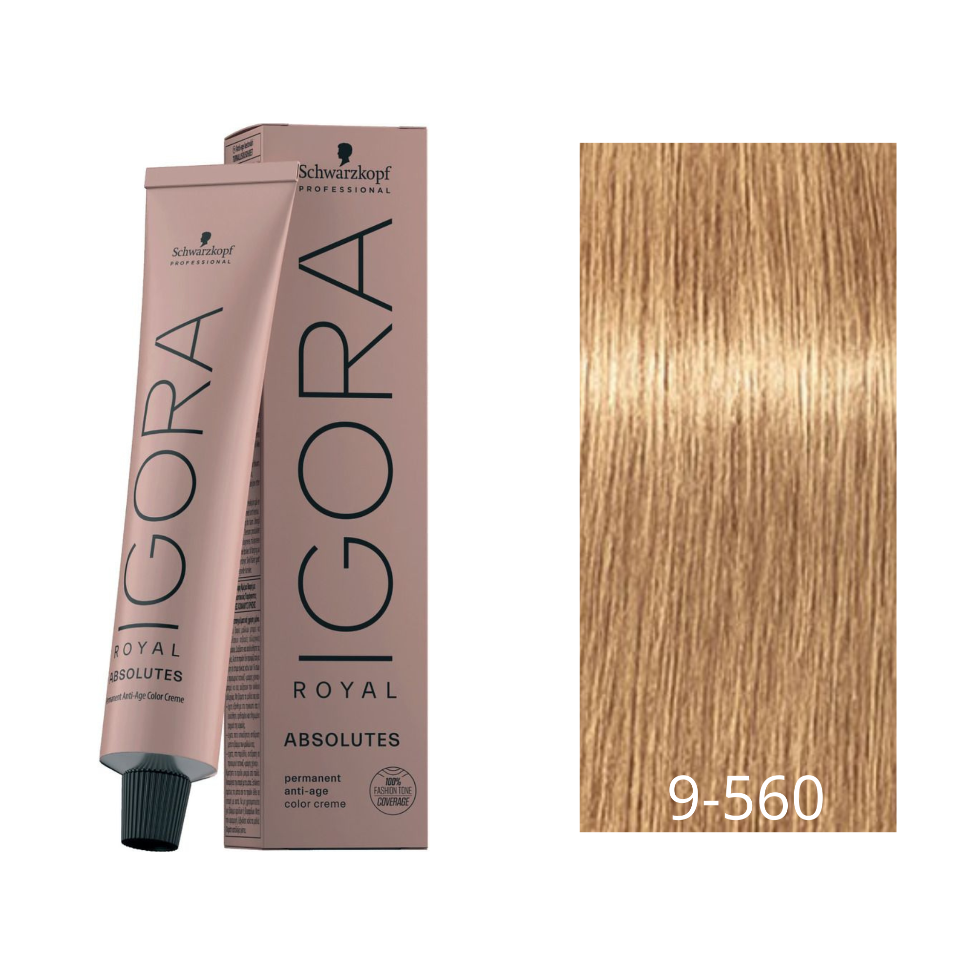 Igora Absolutes Tinte Pomo 60g 9-560