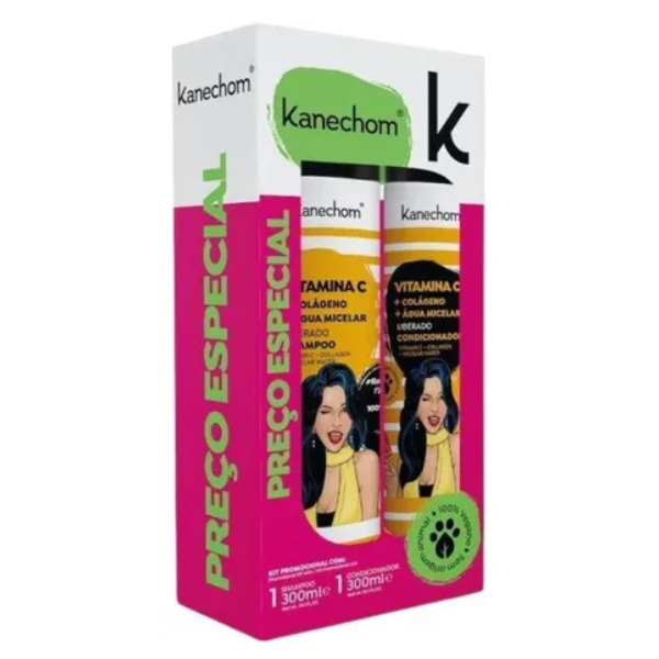 Kanechom Pack Sh+Ac Vit C 300ml