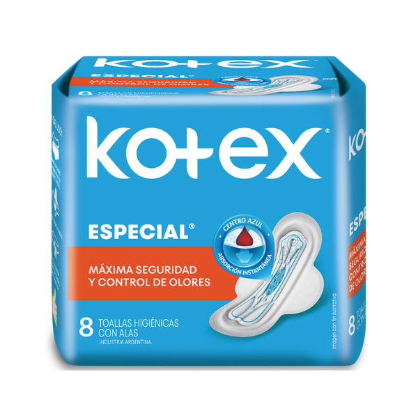 Kotex Especial C/A 8u