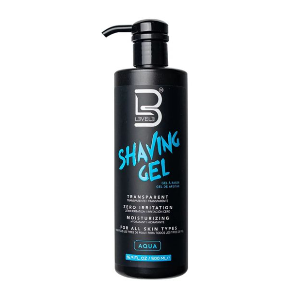 L3vel 3 Gel De Afeitar Aqua 500ml