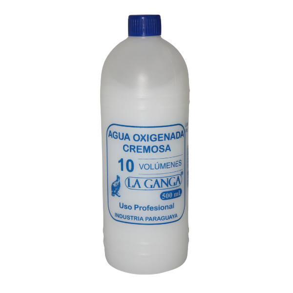 Agua Ox Crem 10vol 500 Cc La Ganga