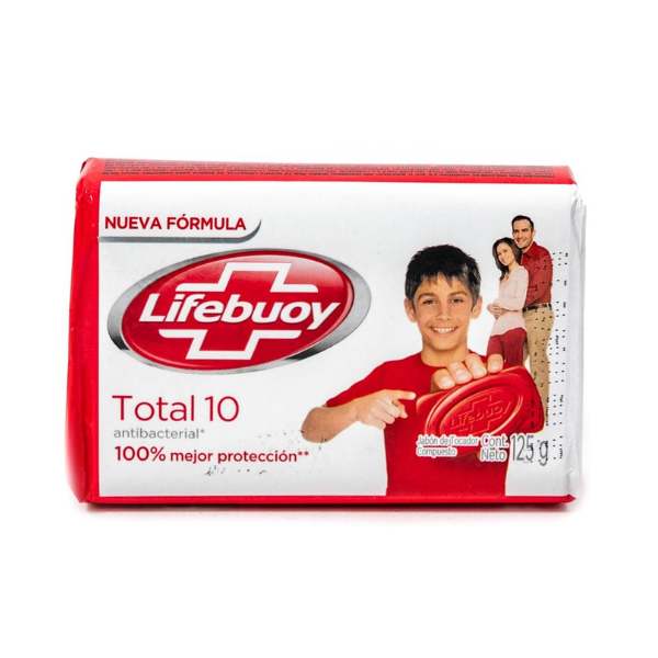 Lifebuoy  Jabon Total10 Antibact 125gr