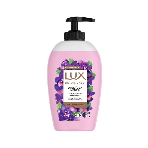 Lux Jabon Liq P/ Manos Orquidea Negra 250ml