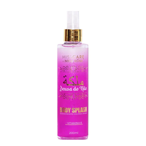Miss Rose Body Splash Deusa Do Nilo 200ml