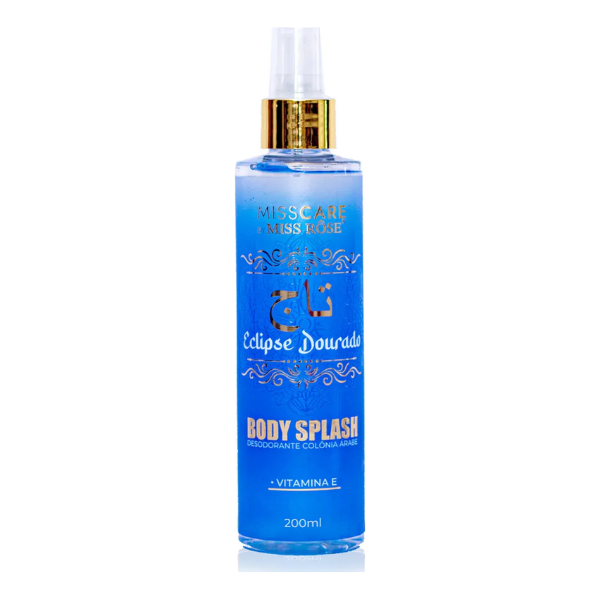 Miss Rose Body Splash Eclipse Dourado 200ml