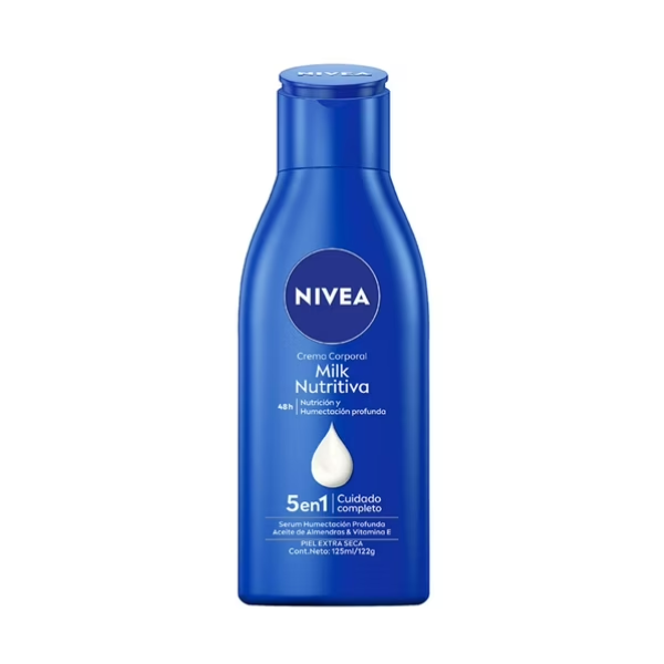 Nivea Cr Corp Milk Nutritiva 125ml