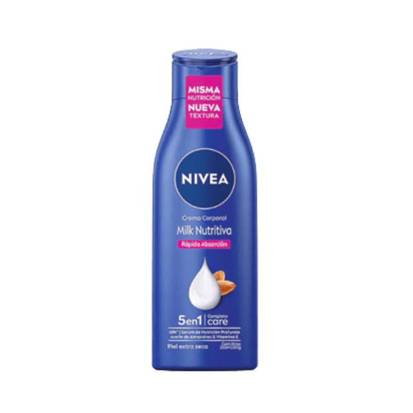 Nivea Cr Corp Milk Nutritiva 250ml