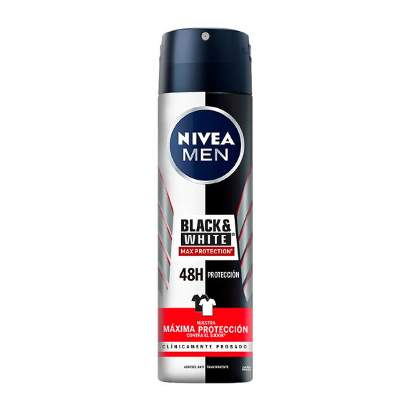 Nivea Men Des Aer B&W Max Prot 150ml