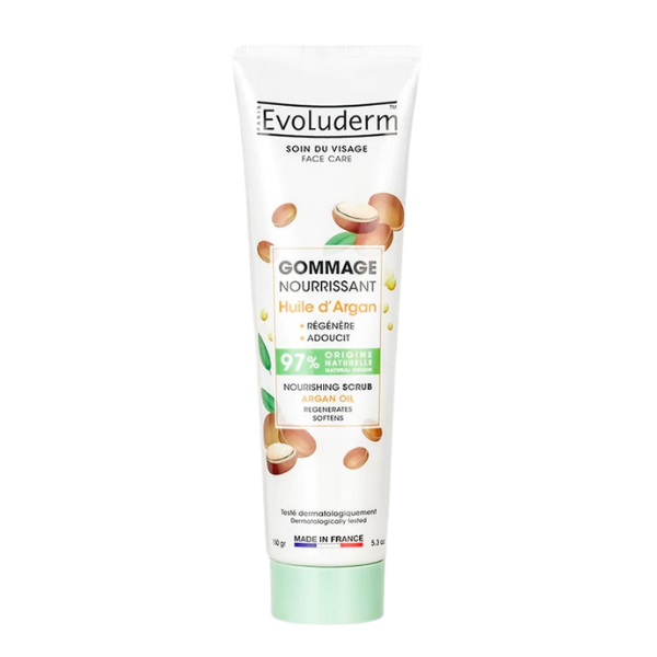 Evoluderm Exfoliante Fac Argan 100gr