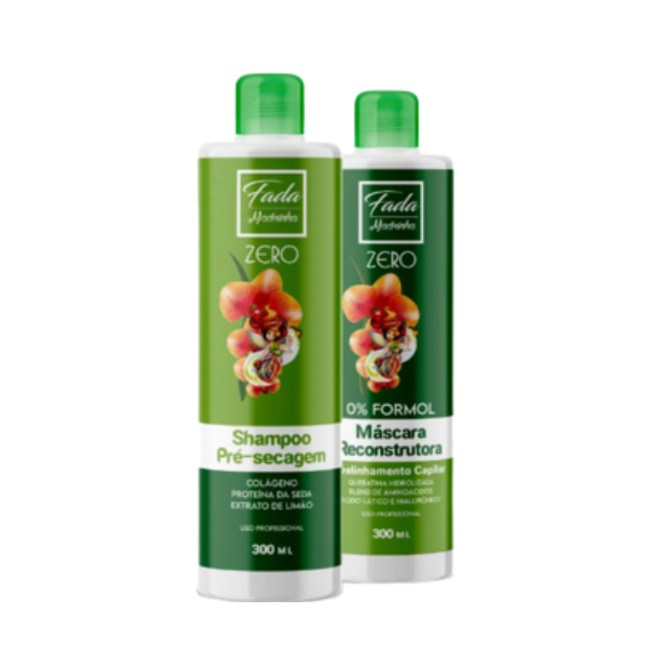 Kit Alisado Prog Fada Madrinha Zero 300ml