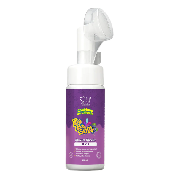 Mousse Facial Babasoul Uva 150ml