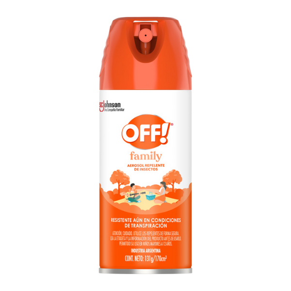 Off Family Repelente Aerosol 131g