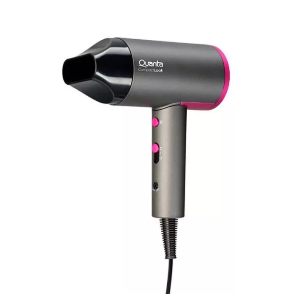 Quanta Secador 2000w Qtscp20 Negro/Fucsia